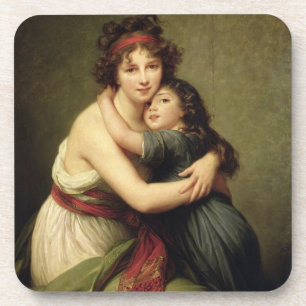Madame Vigee-Lebrun en haar dochter Daughter Drankjes Onderzetter