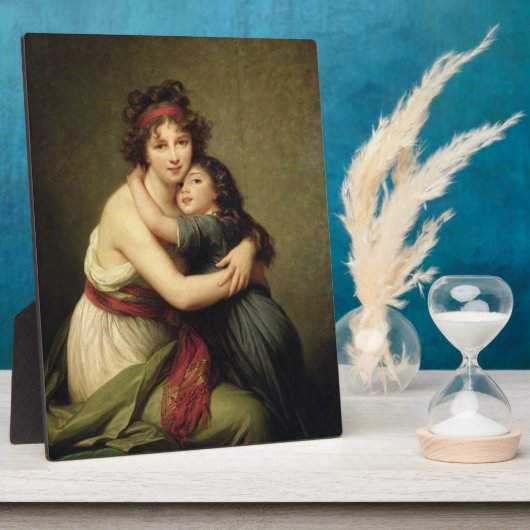 Madame Vigee-Lebrun en haar dochter Daughter Fotoplaat (Zijkant)