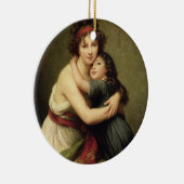 Madame Vigee-Lebrun en haar dochter Daughter Keramisch Ornament (Rechts)