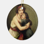 Madame Vigee-Lebrun en haar dochter Daughter Keramisch Ornament (Links)