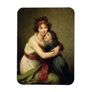 Madame Vigee-Lebrun en haar dochter Daughter Magneet