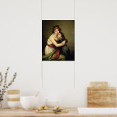 Madame Vigee-Lebrun en haar dochter Daughter Poster (Keuken)