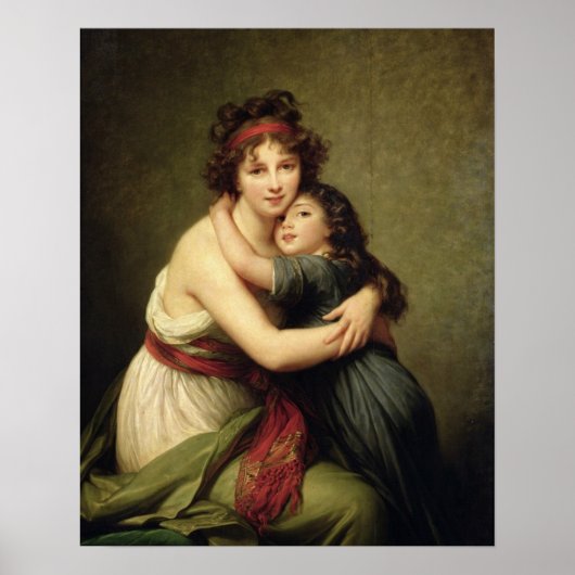 Madame Vigee-Lebrun en haar dochter Daughter Poster (Voorkant)
