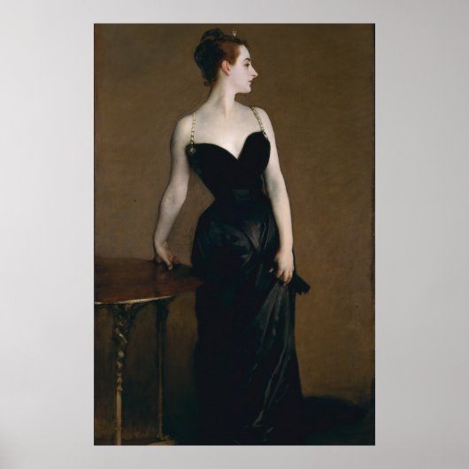 Madame X Canvasprint Poster (Voorkant)