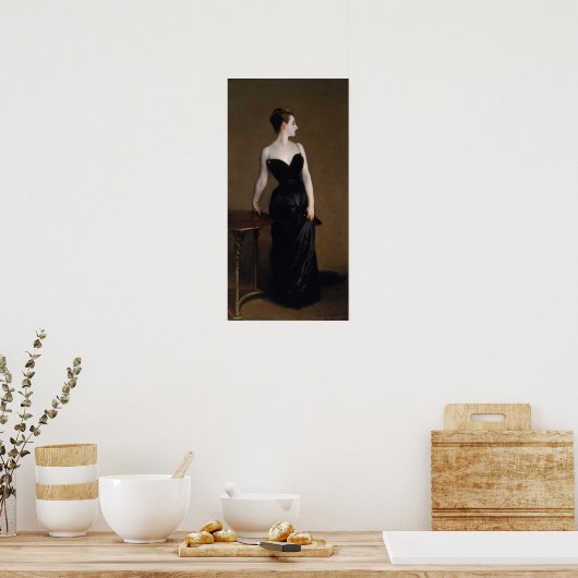 Madame X ~ John Singer Sargent Poster (Keuken)