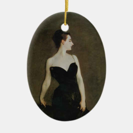 Madame X Keramisch Ornament (Voorkant)