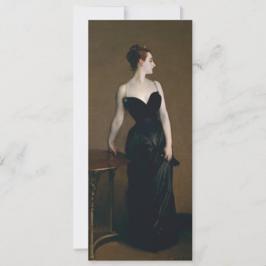 Madame X van John Singer Sargent (Voorkant)