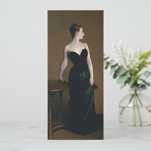 Madame X van John Singer Sargent (Staand voorkant)