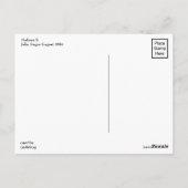 Madame X van John Singer Sargent Briefkaart (Achterkant)