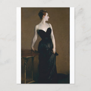 Madame X van John Singer Sargent Briefkaart