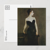 Madame X van John Singer Sargent Briefkaart (Voorkant / Achterkant)