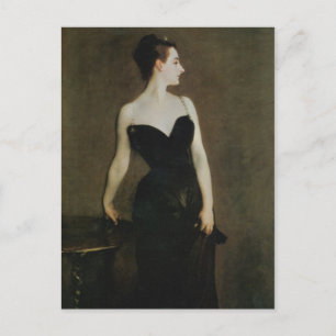 Madame X van John Singer Sargent Briefkaart
