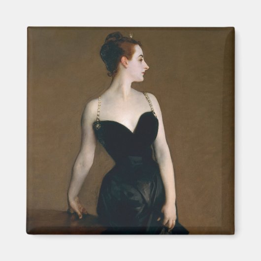 Madame X van John Singer Sargent Magneet (Voorkant)