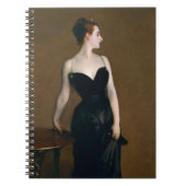 Madame X van John Singer Sargent Notitieboek (Voorkant)