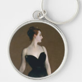Madame X van John Singer Sargent Sleutelhanger (Voorkant)