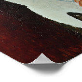 Madame Zborowska met geslepen handen, c.1917 Poster (Hoek)