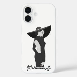 Madamemoiselle illustratie iPhone 16 hoesje