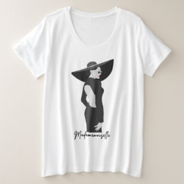 Madamemoiselle illustratie T-shirt