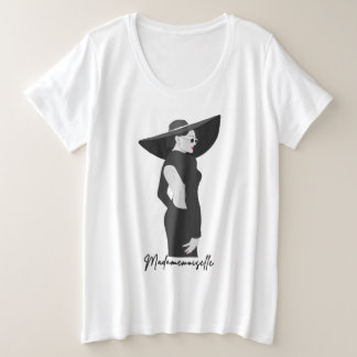 Madamemoiselle illustratie T-shirt