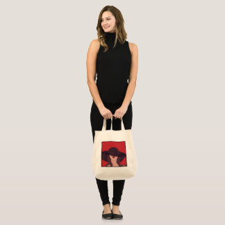 Madamemoiselle illustratie tote bag