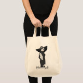 Madamemoiselle illustratie tote bag (Voorkant (product))