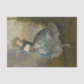 Madamoiselle Duthe-dansing door Jean Schall Tissuepapier (Voorkant)