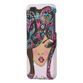 Madamoiselle Mimi Le Exquise Girlie iPhone 4 iPhone Hoesje (Achterkant Links)