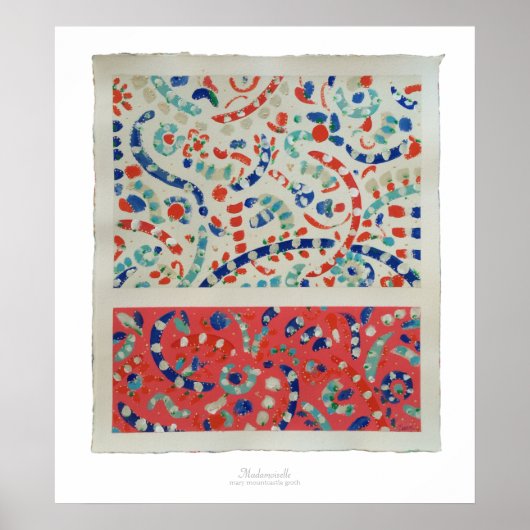 Madamoiselle Poster (Voorkant)