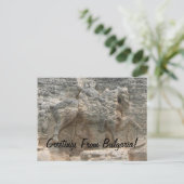 Madara Horseman - Bulgaria Briefkaart (Staand voorkant)