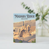 Madara Ruiter Bulgarije Briefkaart (Staand voorkant)