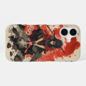 Madara Uchiha – Cinematic Watercolor  iphone case iPhone 16 Hoesje (Achterkant horizontaal)