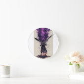 Madara Uchiha – Cinematic Watercolor Ronde Klok (Huis)