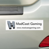 MadCast-Bumpersticker Bumpersticker (Op auto)