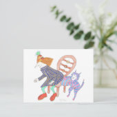 MadCatWoman & WhoopeeCushionCat No.2 Briefkaart (Staand voorkant)