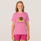 Mädchen T-shirt "Zuckerschnecke" (Voorkant volledig)