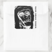 MADD DREAD INDICA VIERKANTE STICKER (Tas)