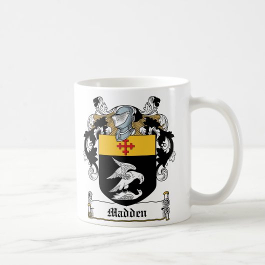 Madden Family Crest Koffiemok (Rechts)