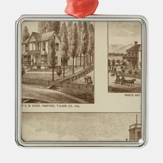 Madden Woonplaats, Water Works Metalen Ornament (Voorkant)