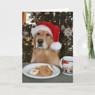 Maddi Wachten op Santa Bedankkaart