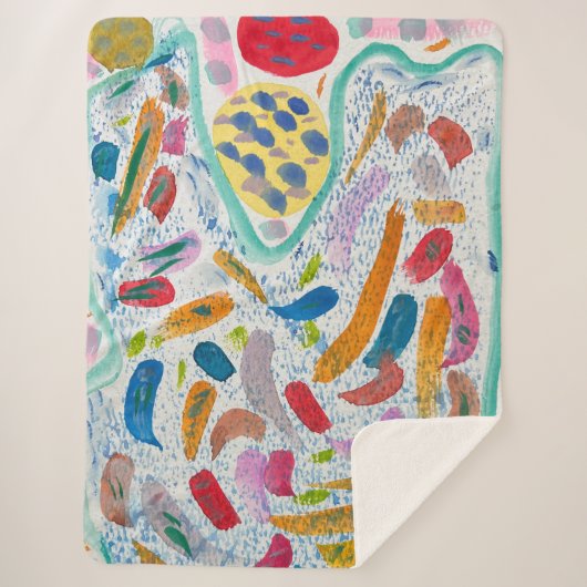 Maddie Coyfish sherpa deken 300 (Voorkant)