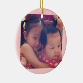 Maddie en Juliet Keramisch Ornament (Rechts)