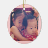 Maddie en Juliet Keramisch Ornament (Links)
