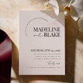 MADDIE Engagement Party Invitation Kaart