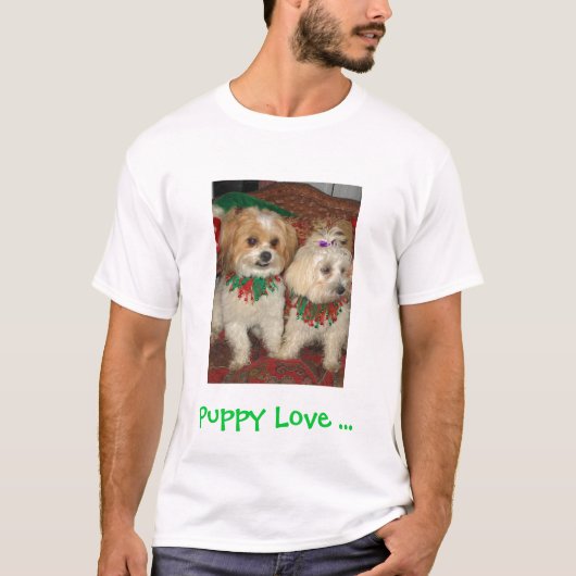 Maddie&Sophie, Puppy Love... T-shirt (Voorkant)