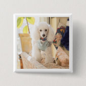 Maddie Vierkante Button 5,1 Cm (Voorkant)