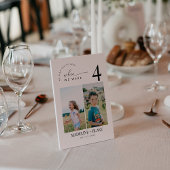 MADDIE When We Were Table Numbers Kaart