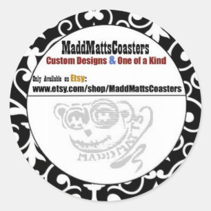 MaddMattsCoasters Sticker