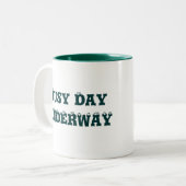 MadDog-Mok Tweekleurige Koffiemok (Voorkant links)