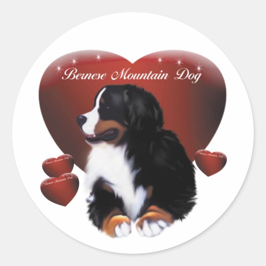 MadDog's Hearts Duty Berner Stickers (Voorkant)