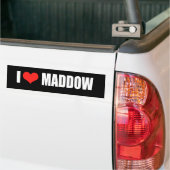 MADDOW-verkiezingsgestel Bumpersticker (Op Truck)